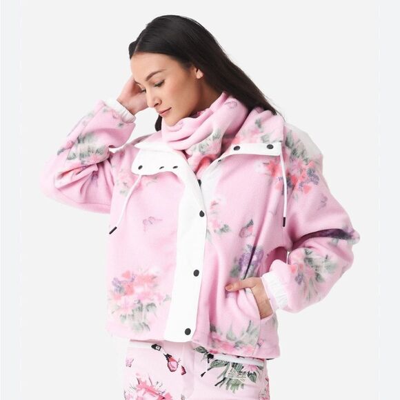 LOVESHACKFANCY + BOGNER FIRE & ICE Ninetta Fleece Jacket - Picture 1 of 16